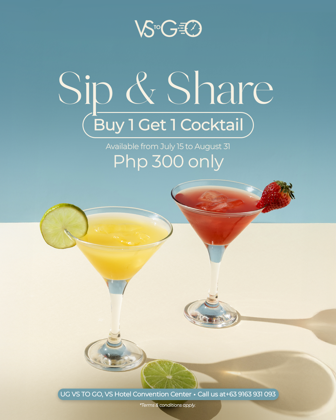 SIP & SHARE COCKTAILS